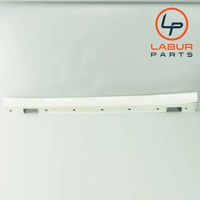 W212 10-16 Mercedes E Class Left Driver Side Skirt Rocker Panel White SS314 - Image 1 of 4