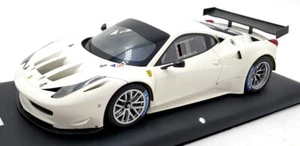 MR Models 1/18 Scale FERR05B - Ferrari 458 Italia GT2 - White - Picture 1 of 7