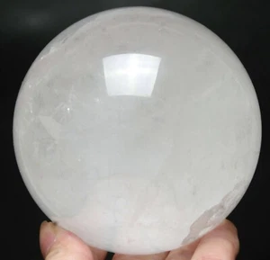 BOLA DE ESFERA DE CRISTAL DE CUARZO TRANSPARENTE NATURAL 818G CURACIÓN 1 - Imagen 1 de 7