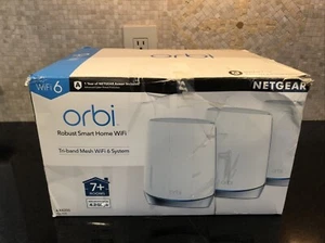 Orbi Robustes Smart Home WiFi 6 System NOS Neu Originalverpackt - Bild 1 von 6