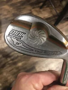 Mac Burrows Tour Bounce Forge Alloy 56° Sand Wedge RH 35.5" Wedge Flex Steel - Picture 1 of 10