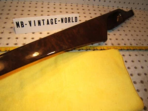 Mercedes 93-99 C140 S coupe CL Front door LEFT Driver BURL wood top long 1 Cover - Picture 1 of 24