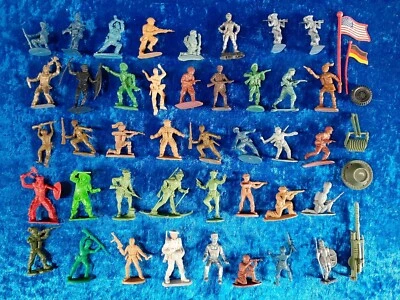 SD2 Lotto soldatini vintage Atlantic Baravelli Starlux Airfix anni 70 80 6 cm - Immagine 1 di 4