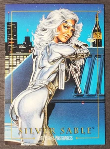 1992 Marvel Masterpieces SINGLES-Finish Your Set "Silver Sable #81 Card" NM/M - Picture 1 of 2