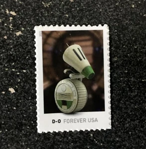 2021USA Forever Star Wars Droids - D-O Single Stamp mint - Picture 1 of 1