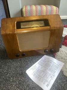 vintage Murphy A168M valve radio 1951 Restoration Or For Display - Picture 1 of 17