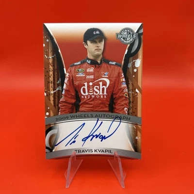 2009 wheels autograph travis kvapil - Image 1 of 2
