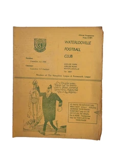 Liga Hants Waterlooville v Cowes 1970/71 - 24 de abril - Imagen 1 de 3