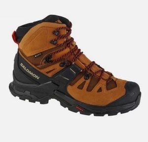 Salomon Quest 4 GTX Outdoor Gore-Tex Boot 471564 Brown Black NBY Men's Size 12 - Picture 1 of 6