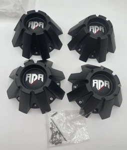4 RDR Red Dirt Road Matte Black Wheel Center Cap CBRD1-1P Never Installed - Picture 1 of 7