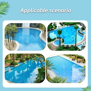 Cordless Robotic Pool Cleaner Automatic Above Ground Pool Vacuum For In BHDD - Picture 1 of 22