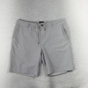 Pantaloncini corti Faherty per tutto il giorno grigi 36 (W37") elasticizzati chino performance casual - Foto 1 di 10