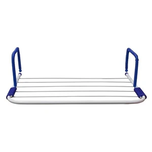 Radiator Airer Clothes Towel CARAVAN Airer Dryer Holder Drying Rack Rail 5 Bar - Picture 1 of 8