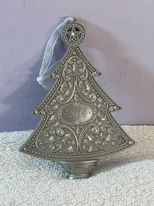Christmas ornament hallmark A perfect tree metal with clear gems AA245 - Picture 1 of 5