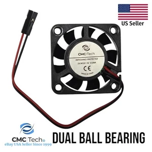 CMC TECH DUAL BALL BEARING DC 5V 0.09A 40x40x10mm Industrial Quiet Cooling Fan - Picture 1 of 2