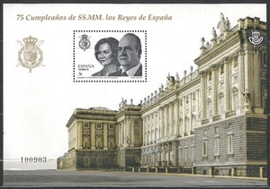 SPAGNA 2013 75° Re e Regina BF MNH** - Picture 1 of 1