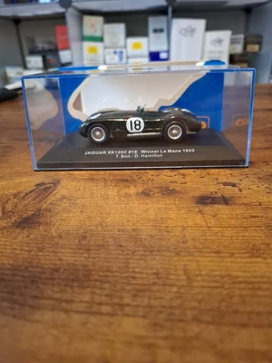 IXO LM1953 Jaguar XK 120C #18 ganador de Le Mans 1953 - Rolt/Hamilton escala 1/43 Foto 1 de 4
