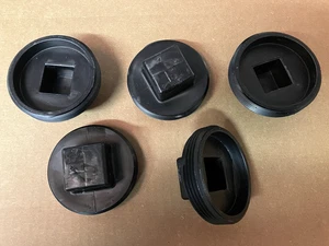 Lot of 5 - NIBCO ABS 3” Diameter MIPT Clean Out Plugs Catalog # 5818 - Picture 1 of 3