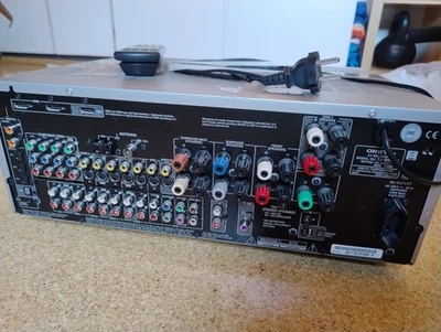 Onkyo Verstärker AV Receiver TX-SR604E silber gebraucht mit FB - Bild 1 von 4