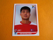 519 MYONG-WON KOREE NORTH DPR PANINI FOOTBALL FIFA WORLD CUP 2010 WORLD CUP