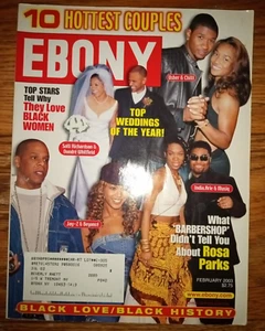 FEB 2003 Ebony / TOP STARS TELL WHY THEY LOVE BLACK WOMEN. - Picture 1 of 1