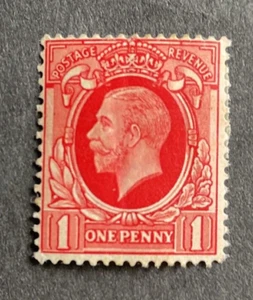 GB KG V, 1934-36, SG 440, 1d Red / Scarlet, Fine Mint, MM - Picture 1 of 1