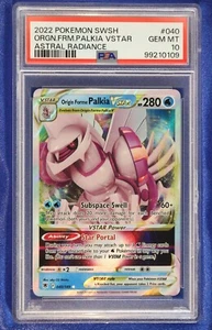 Origin Forme Palkia VSTAR 040 PSA 10 GEM Mint Astral Radiance Pokemon 2022 - Picture 1 of 11
