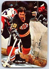 1977-78 O-Pee-Chee Glossy Inserts Jean Ratelle Rounded Corners Boston Bruins #16