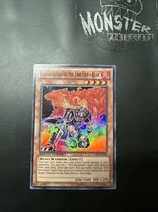 YUGIOH BRUDERSCHAFT DES FEUERFAUSTBÄREN SUPER RARE CT10-DE008 LIMITED EDITION  - Bild 1 von 3