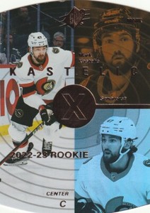 M. KASTELIC 2022-'23 UPPER DECK EXTENDED  1997-'98 SPX RETRO BRONZE ROOKIE /250