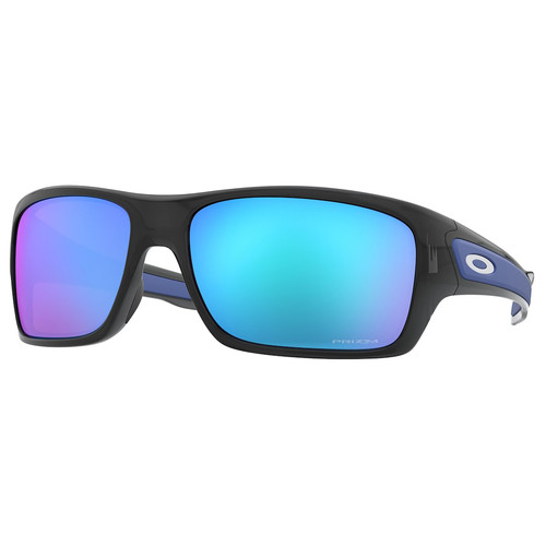 PERSOL Occhiali da sole Oakley Turbine adulto (inchiostro nero) Prizm lenti zaffiro