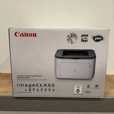 Canon imageCLASS LBP6200d Auto Duplex B&W Laser Printer - Image 1 of 2