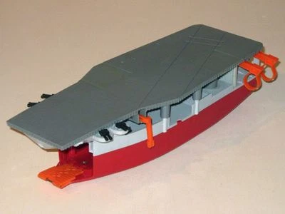 Vintage 1988 Lewis GALOOB Micromachines AIRCRAFT CARRIER Boat Playset!  - Image 1 of 4
