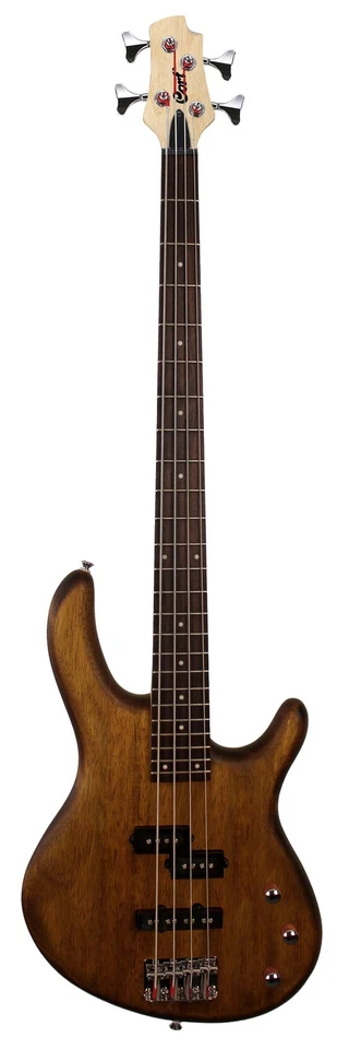 Cort Action PJ Open Pore Walnut E-Bass Gitarre - NEU - Bild 1 von 1