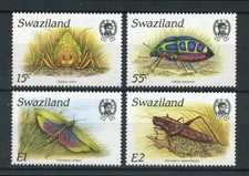 1988 - SWAZILAND - LOTTO/20257 - INSETTI 4v. - NUOVI