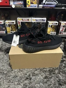 Adidas Yeezy 350 Boost V2 Bred (Black & Red) Size 11 BRAND NEW - Picture 1 of 9