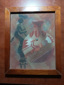 Bobby Johnson Indianer Navajo Indianer Sandmalerei - signiert - Bild 1 von 4