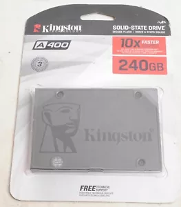 Kingston A400 240GB SSD 2.5" SATA III Solid State Drive HDD Computer Laptop. - Picture 1 of 2