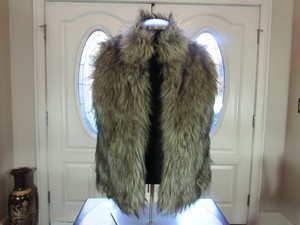 cavalini faux fur jacket