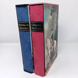 Nicholas And Alexandra, Catherine The Great Folio Society Good Condition - Picture 1 of 21