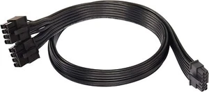 Câble d'extension d'alimentation PCIE 12VHPWR ATX3.0 PCI-E 5.0 Câble modulair... - Afbeelding 1 van 6