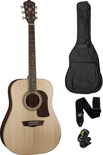 Guitare Acoustique Folk Washburn Hd10s - Dreadnought