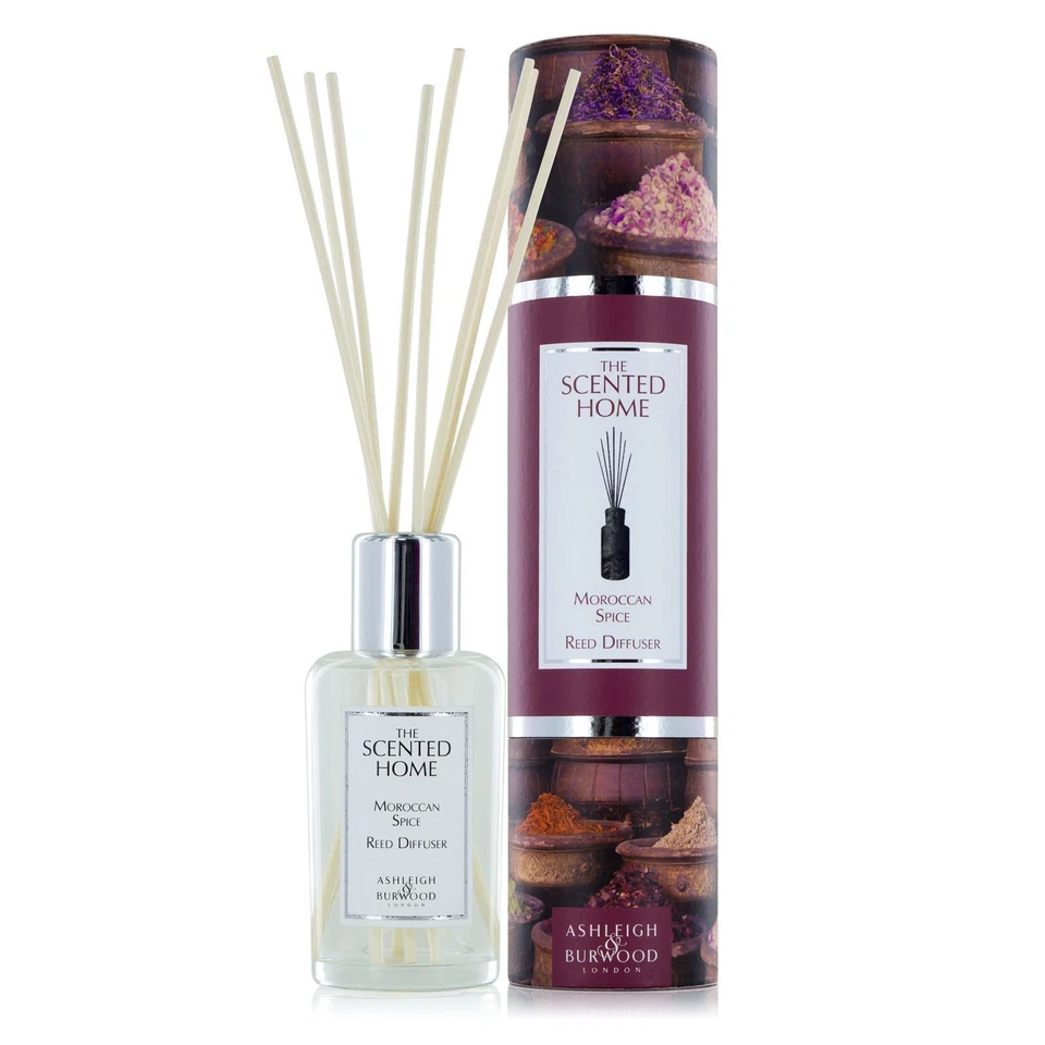 Ashleigh & Burwood Scented Home Moroccan Spice Scent Reed Diffuser Xmas Gift - Imagem 1 de 1
