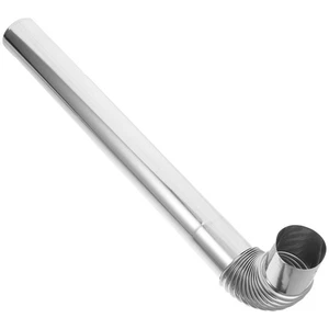 Tubo de escape flexible de chimenea de acero inoxidable 304 para calefacción interior - Imagen 1 de 12
