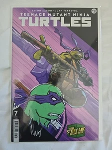 Wow!Teenage Mutant Ninja Turtles #7 Cover E IDW 🔥Signed/Remarked Eddie Nunez🔥 - Picture 1 of 6