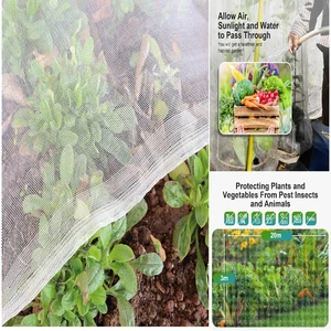 UV-beständiges Gemüseschutznetz | 3x20m Schutz vor Insekten & Fliegen - Bild 1 von 10