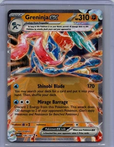 Greninja ex #106/167 Near Mint or Better SV06: Twilight Masquerade - Bild 1 von 2