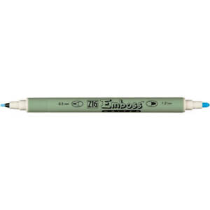 ZIG Emboss Writer Twin Tip Marker - Clear TC6800