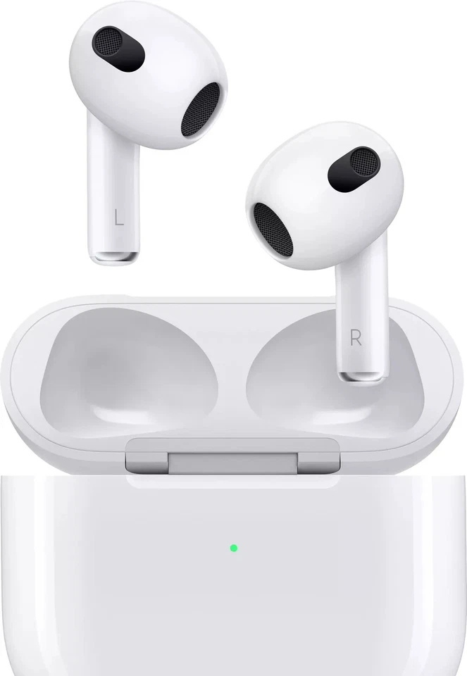 Apple AirPods 3 White with Magsafe Charging Case In Ear Headphones MME73LL/A - Image 1 of 1