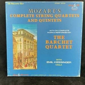 MOZART Complete Quartets & Quintets - BARCHET QUARTET - Murray Hill ST 13-LP BOX - Picture 1 of 5